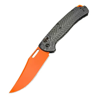 BM 15535 Carbonfaser-Griff Keramikbeschichtung 8cr13 Stahl Jagd- und Camping-Klappmesser Outdoor-Überlebens-EDC-Taschenmesser