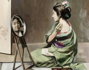 Ritratto a Olio Dipinto a Mano Personalizzato da Foto, Dipinto su Tela Commemorativo con Ali d'Angelo, Opera d'Arte Familiare in Memoria <span class=keywords><strong>di</strong></span> una Persona Cara - Product Image 1