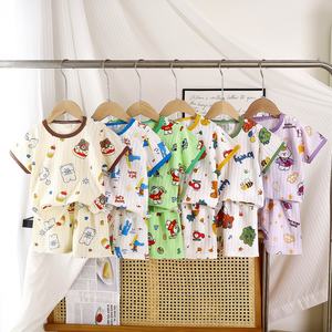 NOVEDAD <span class=keywords><strong>DE</strong></span> VERANO 2025, <span class=keywords><strong>ropa</strong></span> informal para niños, conjunto <span class=keywords><strong>de</strong></span> pantalones cortos <span class=keywords><strong>de</strong></span> manga corta <span class=keywords><strong>de</strong></span> <span class=keywords><strong>algodón</strong></span> para niños y niñas, camiseta para bebé, venta al por mayor <span class=keywords><strong>de</strong></span> <span class=keywords><strong>algodón</strong></span> 100% - Product Image 5