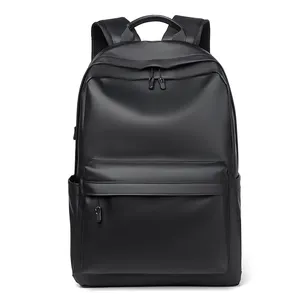Custom logo New Waterproof Pu Leather women's Casual Sport Travel anti theft backpacks Student school laptop bag Backpack