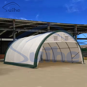 Abri <span class=keywords><strong>de</strong></span> stockage galvanisé pour bâtiment avec double treillis temporaire extérieur étanche personnalisé - Product Image 3