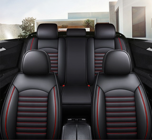 9: جلد عالمي أنيق طقم عصري كامل غطاء مقعد السيارة - Product Image 3