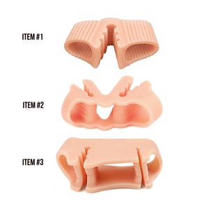 Separador Hallux Valgus Separador de dedos ajustable Corrector de dedos suaves Plantillas Soporte de arco Protector de dedos de juanete grande para <span class=keywords><strong>chanclas</strong></span> - Product Image 2