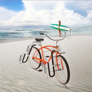 Support de Fixation pour Planche de <span class=keywords><strong>Surf</strong></span>, <span class=keywords><strong>Scooter</strong></span>, Moped, Longboard, Vélo en Aluminium – Porte-Planche de <span class=keywords><strong>Surf</strong></span> - Product Image 6