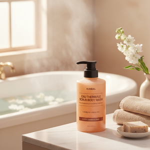 KUNDAL Eau Thermale 500ml Body Scrub Wash Cosy Darjeeling Haute Qualité - Product Image 3
