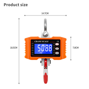 1000kg <strong>Digital</strong> Hanging Weight <strong>Scales</strong> Electronic <strong>Ocs</strong> <strong>Crane</strong> <strong>Scale</strong> - Product Image 2