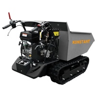 Mini tombereau chenillé KT-MD500CLDH de haute qualité, 500 kg, moteur à essence, chenilles en caoutchouc