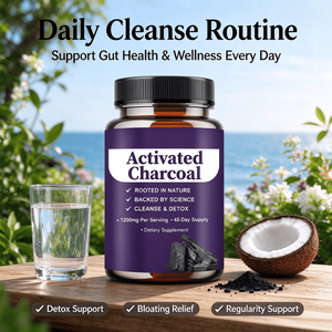 Capsules de <span class=keywords><strong>charbon</strong></span> <span class=keywords><strong>actif</strong></span> 1200mg Cleanse Douceur Gut Support Ballonnements Soulagement Digestif Supplément de Santé pour Adultes - Product Image 2