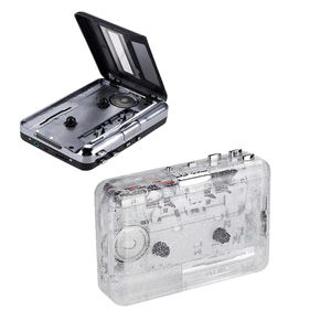 D1471 Lecteur De Cassettes Audio Portable Usb <span class=keywords><strong>clear</strong></span> Lecteur De Cassettes Transparent - Product Image 3