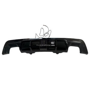 Paraurti per auto lucido lucido per <span class=keywords><strong>BMW</strong></span> serie 5 E60 con chiusura a labbro posteriore singolo lato diffusore posteriore a doppia uscita - Product Image 1