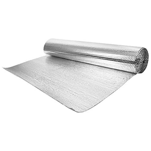 Film d'emballage à bulles d'air double face en PE et aluminium, isolation thermique, étanche, antichoc, insonorisant, prix usine - Product Image 3