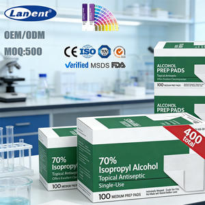 Lingettes désinfectantes certifiées CE à 70 % d'alcool : lingettes pour téléphones, outils et soins personnels - Product Image 1