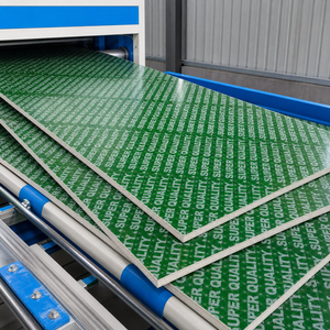 Panel de Valla Compuesto Verde de Plástico PP, Contrachapado Marino, Contrachapado para Encofrado, Lámina de Contrachapado 4x8 18mm, <span class=keywords><strong>Tableros</strong></span> al por Mayor con Revestimiento de Película - Product Image 2