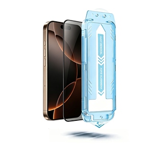 กระจกนิรภัย 9H ป้องกันรอยขีดข่วนสำหรับ <span class=keywords><strong>iPhone</strong></span> 17 Pro Max / 16 / 15 / 13 เคลือบสารกันน้ำมัน ป้องกันฝุ่น ติดตั้งง่ายไร้ฟองอากาศ - Product Image 2