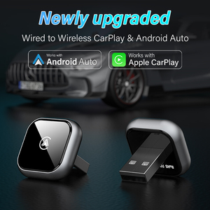 Bộ chuyển đổi CarPlay có dây sang không dây siêu nhỏ gọn 2 trong 1 USB C mới năm 2025 của nhà máy OEM ODM dành cho xe Android - Product Image 2