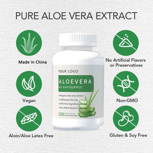 الأكثر مبيعًا خلاصة عشبية طبيعية أفضل كبسولات تنحيف الصبار تطهير القولون مكملات الرعاية الصحية - Product Image 5