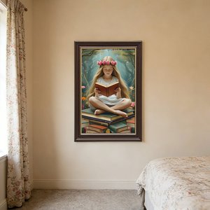 Cadre en bois grainé et doré 8x12 pour la collection « Hello Coffee » <span class=keywords><strong>Matin</strong></span> - Product Image 3