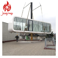 Maisons modulaires préfabriquées de luxe au design moderne, extensibles, avec terrasse, chambre et usage scolaire, certifiées CE