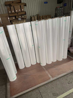 Film réfléchissant prismatique PMMA blanc imprimable éco-solvant 3 ans, 1,22 m x 45,7 m, auto-adhésif pour signalisation routière