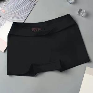Culottes string taille haute pour femmes, tricotées sans couture, respirantes, écologiques, antibactériennes, en spandex uni, style quotidien - Product Image 4