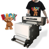 Impresora Automática Plotter Dtf de 60 cm, Máquina de Impresión A1 Dtf con 2 Cabezales I3200+F1080