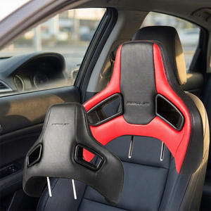 พนักพิงศีรษะในรถยนต์หนัง PU รุ่น Ergonomic Orifix โดย SSCUS ดีไซน์สปอร์ต น้ำหนักเบา (2.4 กก.) ใช้ได้กับรถยนต์ทั่วไป - Product Image 1