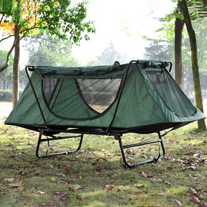 YILU屋外テントベッド折りたたみキャンプテント<span class=keywords><strong>2</strong></span>人用防水テントコート - Product Image 5