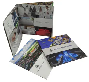 Professional Offset Printing Custom A4 A5 Perfect Binding Softcover Photo Book Brochure Catalog Printing Service