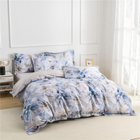 Housses de couette personnalisées à motifs de fleurs Ensemble de housse de couette Ensemble de draps de lit Ensemble de literie à impression numérique 3D