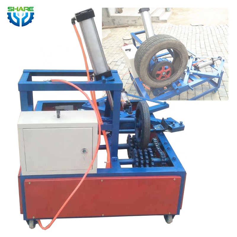 Машина для переработки шин б/у, Машины Для Обрезки шин