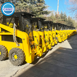 Hot bán Mini Skid chỉ đạo Bộ nạp <span class=keywords><strong>1000kg</strong></span> <span class=keywords><strong>CE</strong></span> động cơ 4x4 ổ đĩa bánh xe 1 năm bảo hành hiệu quả cao trái đất-di chuyển máy móc xô - Product Image 2