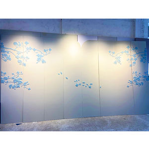 Modernes klassisches Design Stick brett Benutzer definiertes 3D-Schnitzverfahren Wasserdichtes PVC-Wand paneel für Wohnzimmer oder Villen - Product Image 6