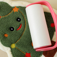 FF3451 Nouveau Xmas Christmas Santa Serviette De Séchage Des Mains Absorbants Chiffons De Nettoyage Chiffons Serviette De Noël Pour Salle De Bains Cuisine