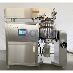 Thủy lực nâng chân không homogenizer Emulsifier Mixer cho mỹ phẩm <span class=keywords><strong>s</strong></span>ản xuất mayo Kem cơ thể Máy làm - Product Image 2
