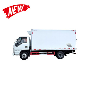 Personalización de fábrica Ongfeng Vegetales Alimentos congelados Transporte Pequeña furgoneta refrigerada Camión comedor - Product Image 1