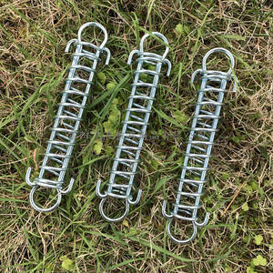 Resorte <span class=keywords><strong>de</strong></span> Tensión Portátil <span class=keywords><strong>de</strong></span> Acero Inoxidable para Exteriores, Resistente al Agua, con Gancho, Amortiguador <span class=keywords><strong>de</strong></span> Tensión, Resorte para Tienda <span class=keywords><strong>de</strong></span> Campaña para Acampar - Product Image 6