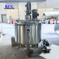 Agitateur électrique en acier inoxydable, moteur d'émulsification sous vide, réservoir de mélange, équipement de mélange de liquides industriels, machine chimique