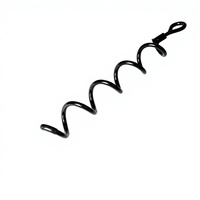 Ancrage de sol en spirale extérieur en acier, piquet de fixation pour perceuse manuelle, pour arbres, vergers, serres, cordes, trampolines et attaches pour chiens