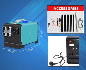 Calentador Diésel WIN FULL 12V/24V/220V para Estacionamiento, para Auto, Barco, RV, Personalizado 3 en 1 - Product Image 5