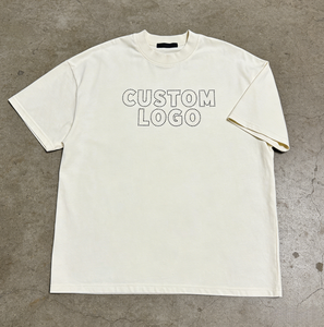 Camisetas de Hombre de Algodón 100% de Buena Calidad, MOQ Bajo, Estampado Americano, Lavadas, de Manga Corta, Venta al por Mayor - Product Image 2