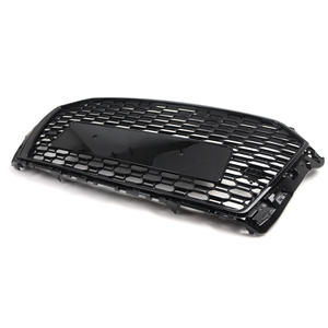 Rejilla de parachoques delantero estilo panal de abeja para Audi A3, plástico ABS, para actualización retrofit 2016-2018 - Product Image 1