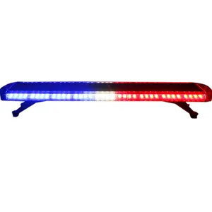 LED אזהרת אורות 80led 106CM 42 אינץ strobe מהבהב אדום לבן כחול חירום אור בר