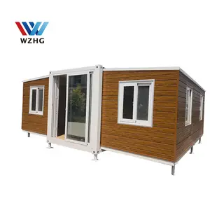 Container House Expandable Mobile Shipping Container Building House 20Ft Container Low Cost Flat Pack Portable Toilets Cabin