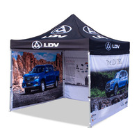 Auvent Pop-Up Commercial logo personnalisé Sunshine, tente en Aluminium robuste 10x10 pour fête de salon en plein air