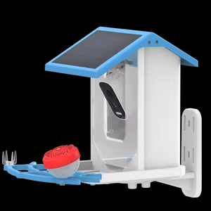 Cámara Inteligente para Observación <span class=keywords><strong>de</strong></span> Aves 4G con IA para Identificar Especies, Alimentador Inteligente para Aves con Energía Solar, Resistente al Agua, con Control por Aplicación - Product Image 1