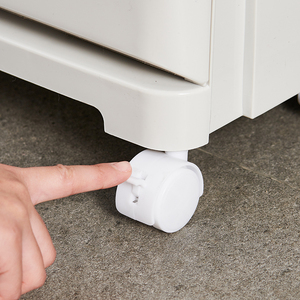 Vuông nhựa thường vụ Thùng rác bin cho khô-ướt rác tách cho văn phòng nhà bếp hoặc phòng tắm sử dụng - Product Image 6