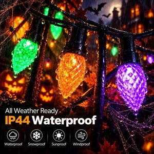 Bombillas LED C9 Facetadas de Repuesto E17 de 110 V y 0,65 W para Decoración Navideña - Product Image 5