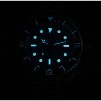 Montre de plongée vintage de luxe pour homme San Martin SN0133, 40 mm, mouvement automatique NH35, lunette saphir, bracelet de type J, étanche 200 m