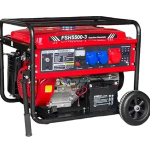 Gasoline 5kva generator 3 phases output for cheap price