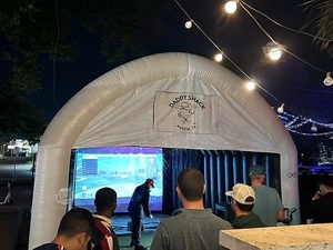 Tenda Gonfiabile Personalizzabile per Simulatore di Golf in PVC, con Schermo d'Impatto e Pompa Elettrica, Facile da Montare - Product Image 4